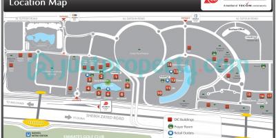 Kartta Dubai internet city