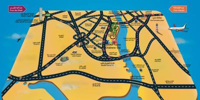 Kartan Lasten kaupungin Dubai