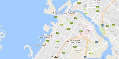 Kartta Oud Metha, Dubai