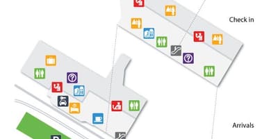 Kohteessa Dubai lentokenttä terminaali 1, sijainti kartalla